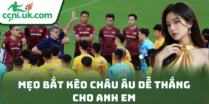 Mẹo bắt kèo châu Âu dễ thắng cho anh em