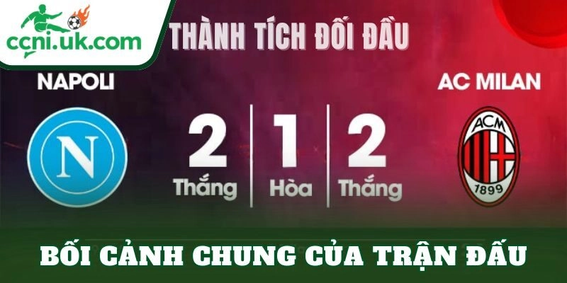Bối cảnh chung của trận đấu